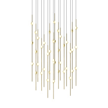 Sonneman 2015.38W-27 - Aries 24" Square LED Pendant (2700K)