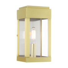 Livex Lighting 21231-12 - 1 Lt Satin Brass Outdoor ADA Wall Lantern
