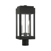 Livex Lighting 21236-04 - 2 Lt Black Outdoor Post Top Lantern
