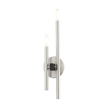 Livex Lighting 49342-91 - 2 Lt Brushed Nickel ADA Double Sconce