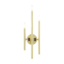 Livex Lighting 49343-12 - 3 Lt Satin Brass ADA Triple Sconce