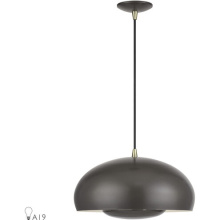 Livex Lighting 51516-92 - 3 Light English Bronze Pendant