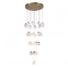 Kanova Lighting KCH3210R-27BS - Pensey Multi-light Chandelier - Brushed Gold