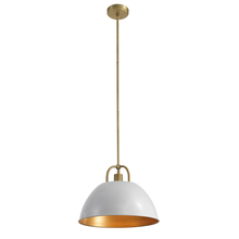 Kanova Lighting KPN0117-1MW - Bellagio Pendant -  Matte white