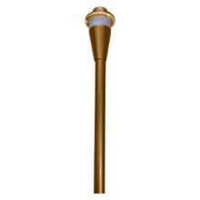 Westgate MFG C3 AA-STEM-15-RGBW-PB-AZ - 15in AA SERIES PATH LIGHT STEM RGBW PUSH BUTTON, ANTIQUE BRASS
