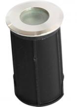 Westgate MFG C3 IGL-1W-30K - STAINLESS STEEL IN-GROUND LIGHT, 12V DC/AC, 1W COB,100 LM, 45°, IP67, ETL, PC SLEEVE, 3000K