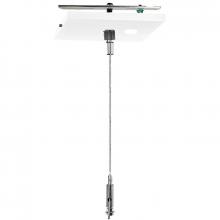 Westgate MFG C3 SCL-CSQ1P-6FT-NC - ADJ. 6FT 1/16in SINGLE SQUARE SUSPENSION CANOPY SET WITH KEYHOLE END connector