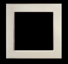 Westgate MFG C3 SSL6-TRM-BN - 6 INCH SQUARE TRIM FOR SSL6 SERIES. BRUSHED NICKEL