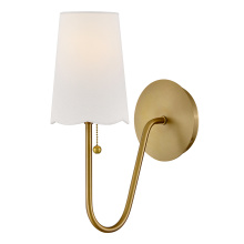 Lark 84380LCB - Medium Single Light Scone
