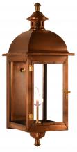 The Coppersmith AR23G - CopperSmith Biltmore Arcus 23 Inch Gas Lantern in Antique Copper