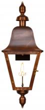 The Coppersmith BM35G - CopperSmith Belmont 35 Inch Gas Lantern in Antique Copper