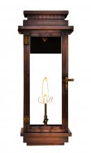 The Coppersmith CO24G - CopperSmith Contempo 24 Inch Gas Lantern in Antique Copper