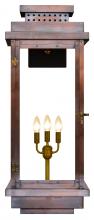 The Coppersmith CO31E - CopperSmith Contempo 31 Inch Electric Lantern in Antique Copper