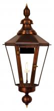 The Coppersmith ES63G - CopperSmith Eslava Street 63 Inch Gas Lantern in Antique Copper