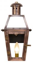 The Coppersmith GT15E - CopperSmith Georgetown 15 Inch Electric Lantern in Antique Copper