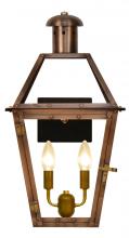 The Coppersmith GT22E - CopperSmith Georgetown 22 Inch Electric Lantern in Antique Copper