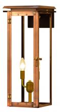 The Coppersmith HL18E - CopperSmith Hyland 18 Inch Electric Lantern in Antique Copper