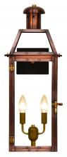 The Coppersmith OA25E - CopperSmith Oakley 25 Inch Electric Lantern in Antique Copper