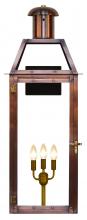 The Coppersmith OA33E - CopperSmith Oakley 33 Inch Electric Lantern in Antique Copper