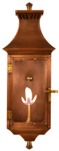 The Coppersmith PC22G - CopperSmith Pinnacle 22 Inch Gas Lantern in Antique Copper
