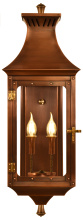 The Coppersmith PC30E - CopperSmith Pinnacle 30 Inch Electric Lantern in Antique Copper