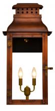 The Coppersmith PS19E - CopperSmith Palmetto Street 19 Inch Electric Lantern in Antique Copper