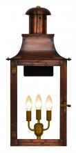The Coppersmith SO26E - CopperSmith Somerset 26 Inch Electric Lantern in Antique Copper