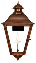 The Coppersmith SS43G - CopperSmith State Street 43 Inch Gas Lantern in Antique Copper