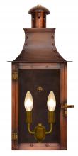 The Coppersmith TE22E - CopperSmith Terra 22 Inch Electric Lantern in Antique Copper