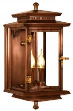 The Coppersmith TR19E - CopperSmith Traveler 19 Inch Electric Lantern in Antique Copper