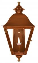 The Coppersmith VB35G - CopperSmith Biltmore Vestibule 35 Inch Gas Lantern in Antique Copper