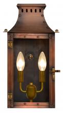 The Coppersmith YK19E - CopperSmith Yorktown 19 Inch Electric Lantern in Antique Copper