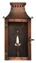 The Coppersmith YK19G - CopperSmith Yorktown 19 Inch Gas Lantern in Antique Copper