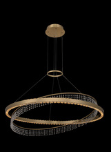 Kalco Allegri 036357-039-FR001 - SATURNO 36" LED PENDANT