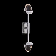 Kalco Allegri 043521-014-FR001 - TAGLIO LED POL SILVER SCONCE