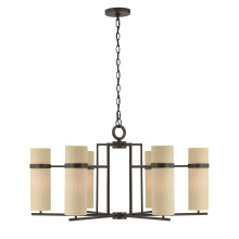 Savoy House 1-4562-6-15 - Weston 6-Light Chandelier in Mediterranean Bronze by Dann Foley