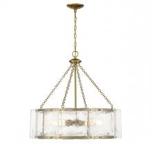 Savoy House 1-8200-5-322 - Genry 5-Light Pendant in Warm Brass
