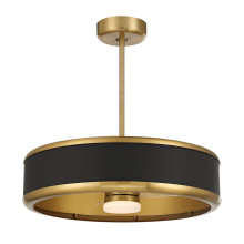 Savoy House 28-FD-485-322 - Archer LED Fan D'Lier in Warm Brass