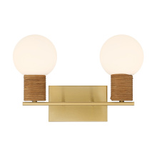 Savoy House 8-4081-2-322 - Jarrell 2-Light Bathroom Vanity Light in Warm Brass