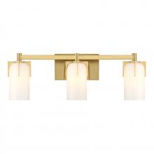 Savoy House 8-4128-3-322 - Caldwell 3-Light Bathroom Vanity Light in Warm Brass