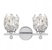 Savoy House 8-6601-2-11 - Moreno 2-Light Bathroom Vanity Light in Chrome
