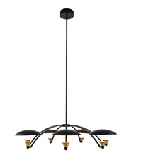 Kalco 513672BWB - Redding 7 Light Chandelier