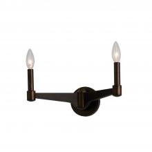 Kalco 519021VBZ - TONO 2 LT WALL SCONCE