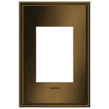 Legrand AWC1G3COF4 - adorne Coffee One-Gang-Plus Screwless Wall Plate