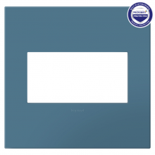 Legrand AWP2GMY - adorne Mystic Two-Gang Screwless Wall Plate with Microban