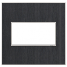 Legrand AWM2GRG4 - adorne Rustic Grey Two-Gang Screwless Wall Plate