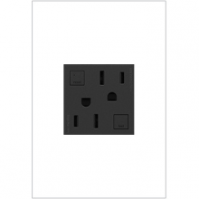 Legrand AGFTR2152G4 - adorne Tamper-Resistant 15A Duplex Self-Test GFCI Receptacles, Graphite