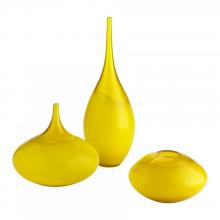 Cyan Designs 04057 - Moonbeam Vase | Yellow | Small
