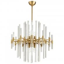 Cyan Designs 09224 - Quebec Pendant | Aged Brass  | Round