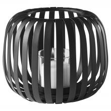 Cyan Designs 11888 - Liny Hurricane Candleholder | Black-Small